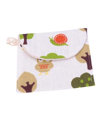 MAGICLULU 8 Pieces Sanitary Napkin Case Menstrual Cup Bag Pad Holder Sanitary Napkin Organizer Sanitary Napkin Bag