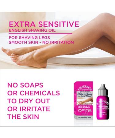 Somersets Maximum Glide Extra Sensitive Shaving Oil for Women 35 ml | Best International Shipping - Buy Online on GoSupps.com