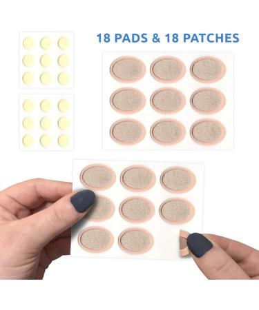 Comfort Zone Corn Removers Medicated Patches  Effective Corn Removal Pads with Salicylic Acid  18 Medicated Patches and 18 Protective Pads - Buy Online on GoSupps.com