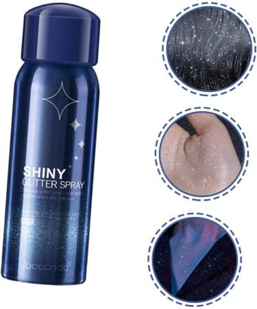 FRCOLOR 2PCS Spray Hair Glitter & Body Highlighter Powder - Festival Makeup Shimmer Powder for Women - Buy Online on GoSupps.com