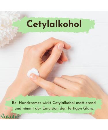 Buy Nakobe Cetyl Alcohol 500g | Fatty Alcohol Wax Beads Emulsifier & Consistency Agent for Skincare & Cosmetics - Buy Online on GoSupps.com