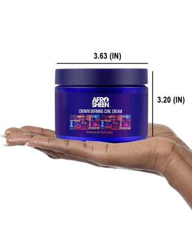 Afro Sheen Crown Defining Curl Cream with Shea Butter & Coconut Oil | 12 Oz Pack - Buy Online on GoSupps.com