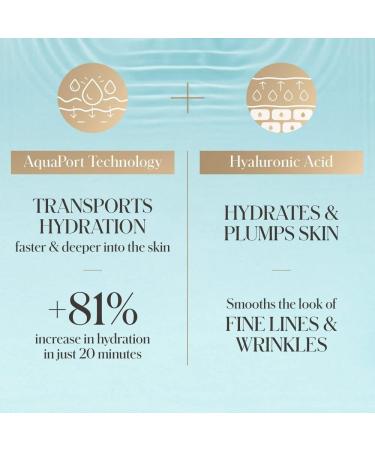 Kate Somerville HydraKate Recharging Water Cream Face Moisturiser Long Lasting Hydration with Hyaluronic Acid Recovers and Recharges Dry Skin 50ml - Buy Online on GoSupps.com