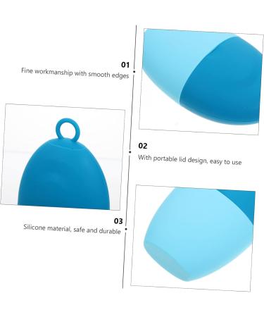Buy Silicone Ice Cube Container & Compress Roller - Best Ice Cream Massage Tool for Face | 12.5x7cm - Buy Online on GoSupps.com