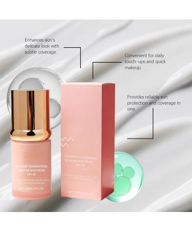 Liquid Foundation | 30ml Lightweight Texture with Buildable Coverage Luminous Complexion Corrector - For Business Trips Home Outdoors School and Girlfriend - Buy Online on GoSupps.com