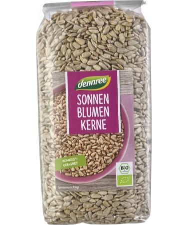 dennree organic sunflower seeds peeled (2 x 500 gr)