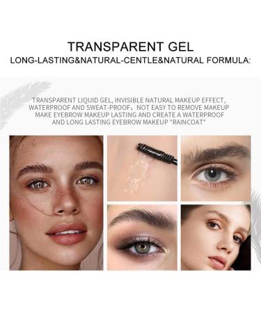 twcrvil Eyebrow Gel Salon Transparent Facial Cosmetic Exquisite Shaping Tool Sweat-Proof 3D Brow Makeup for Girls Women - Buy Online on GoSupps.com