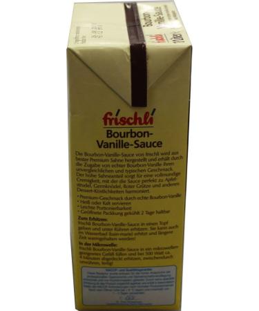  Frischli Frischli Bourbon Vanilla Sauce 1 l - Buy Online on GoSupps.com