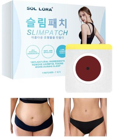 Buy Dankek Bauch-Slimming Pavement | 7 Breathable Weight Loss Stickers | Natural Magnetic Abdominal Slimming Patches for Women - Buy Online on GoSupps.com