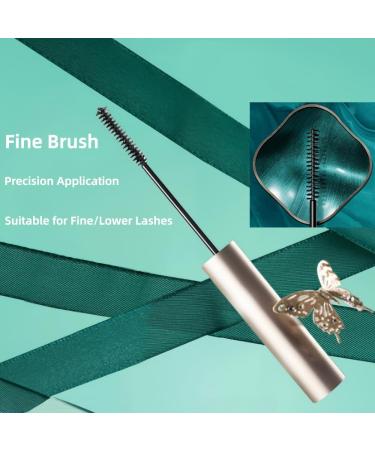 Waterresistant mascara with fine brush for short and lower lashes without clumping longlasting voluminous black - Buy Online on GoSupps.com