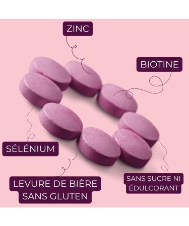 Inolab Biotin + Brewer's Yeast + Zinc + Selenium I Complete Formula Hair Skin Nails I Natural Red Fruit Flavor No Sweetener. - Buy Online on GoSupps.com