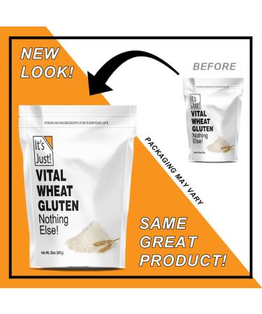 Vital Wheat Gluten Flour - High Protein, Perfect for Seitan & Low Carb Bread (20oz) - Buy Online on GoSupps.com