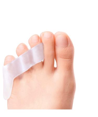 4 x Silicone Toe Separator Little Toe Toe Correction Bunion Protection Hallux Valgus