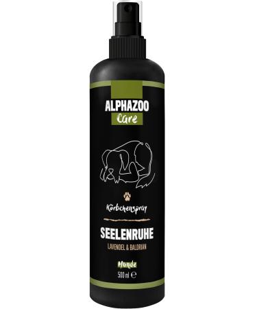 Alphazoo soul rest basket spray 500 ml natural relaxation and anti-stress agent for dogs relaxation spray calm spray dogs for calm well-being and anti-stress 500ml - Buy Online on GoSupps.com