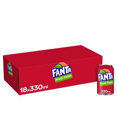 Generic Fanta Fruit Twist 18 x 330ml Multipack Cans