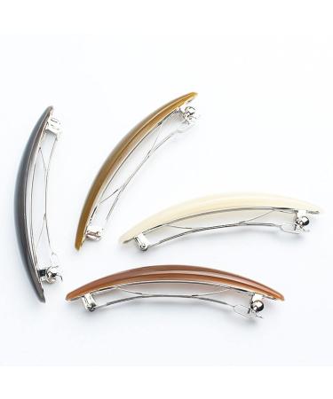 Retro Hair Barrette Clip for Women - Automatic Hair Accessory for Thick Hair - One Size Style for Girls and Women - Buy Online on GoSupps.com