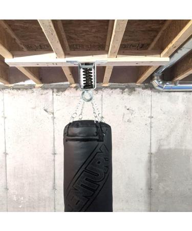 360 Rotation Heavy Punching Bag Hanger Spring Mount for Boxing MMA Muay Thai - 120-180 lbs Capacity - Buy Online on GoSupps.com