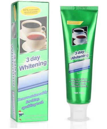 Fresh Herbal Toothpaste 100g - Effective Coffee & Tea Stain Removal Anti-Bad Breath Oral Care - Buy Online on GoSupps.com