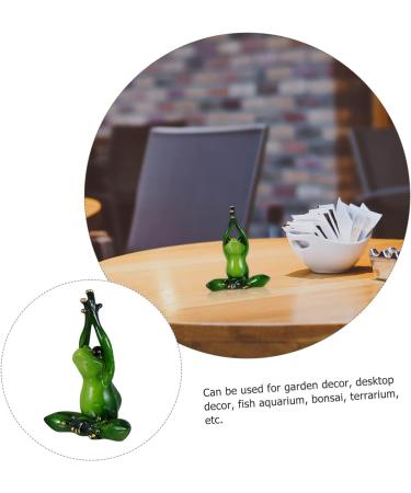 ULTECHNOVO 3pcs Frog Ornaments Accessories Resin Office Mini - Buy Online on GoSupps.com