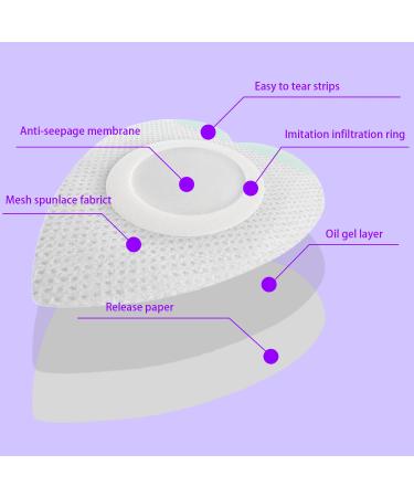 60Pcs Castor Oil Patches 2 shapes flower and heart Self-Adhesive Castor Oil Belly Button Patch Disposable Organic Cotton Pads Absorbent Breathable Wrap Pads 60Pcs White Flower &Heart Shape - Buy Online on GoSupps.com