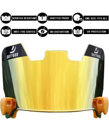 DUTYBOD Football Visor | Premium Helmet Eye Protection for Youth & Adults | International Shipping Available - Buy Online on GoSupps.com