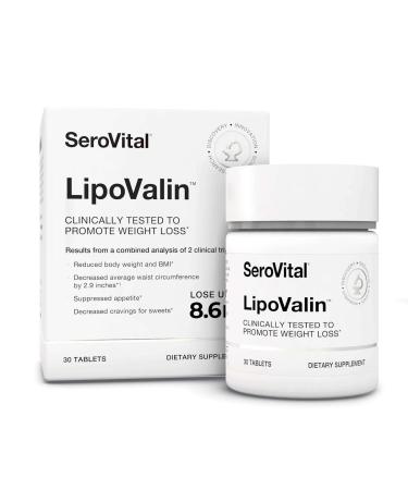 Serovital LipoValin Clinically Validated Weight Loss Pills for Women  Diet Pill Appetite Suppressant Stimulant-Free Weight Loss Supplement - 30 Tablets - Buy Online on GoSupps.com