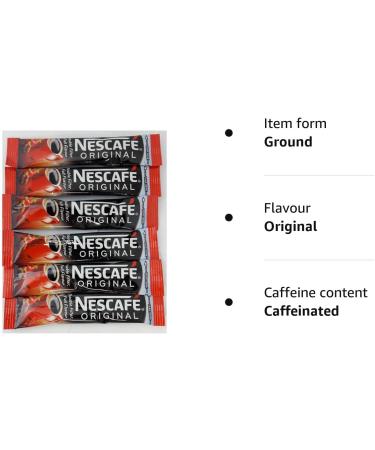 Nescafe Original Coffee Sachets 100g - Pack of 1 | Individual Portions - Buy Online on GoSupps.com