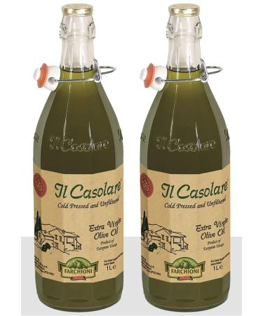 Farchioni Il Casolare Extra Virgin Olive Oil (1 l) - Pack of 2