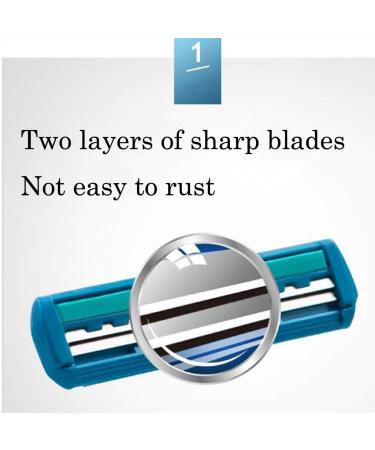Buy 20X Small Men's Disposable Razors - Blue Wet Dry Shaver HS-L419 | International Shipping Available - Buy Online on GoSupps.com