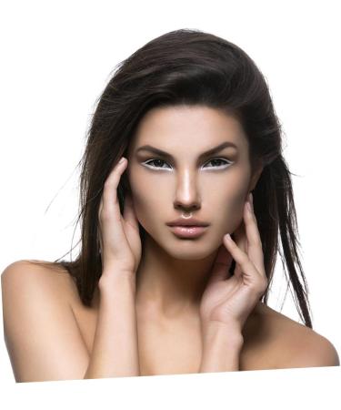 DRESSOOS 72 Pcs Eyeliner Pencil Eye Liner Pen Eyebrow Definer Pencil Glitter Eyeliner Woman Wooden Pole White - Buy Online on GoSupps.com