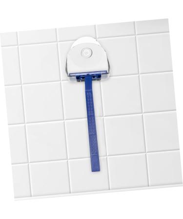 PopetPop 2-Pack Razor Holder | Suction Hook Bathroom Accessories | Wall-Mounted Shower & Bathrobe Hook | Durable Plastic Toilet Items - Buy Online on GoSupps.com