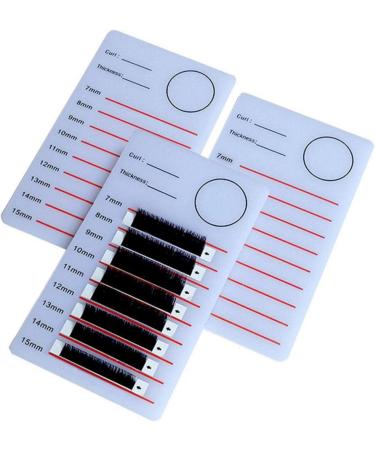 Professional Aferzov Acrylic Eyelash Board & Display - Perfect for Individual Eyelash Extensions & False Lash Application - Buy Online on GoSupps.com