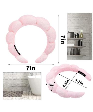 Cute Terry Towel Spa Headband for Women - Blue | Ideal for Skincare, Makeup Removal, and Washing Face - Buy Online on GoSupps.com