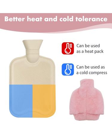Buy Dzay 2L Electric-Free Hot Water Bottle | Heated Slippers Pad for Feet | Soft & Warm Foot Warmer | Perfect Winter Comfort for Men & Women - Buy Online on GoSupps.com