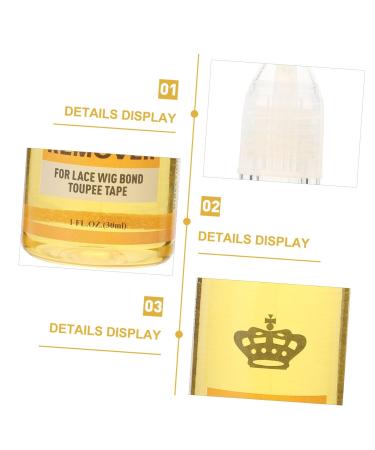 2 Hair Extension Glue Remover Bonding Glue Remover Wig Adhesive Glue Remover Hair Glue Remover Lace Glue Remover Hair Remover Extension Tape Remover 30ml Glue Remover Liquid MERRYHAPY - Buy Online on GoSupps.com