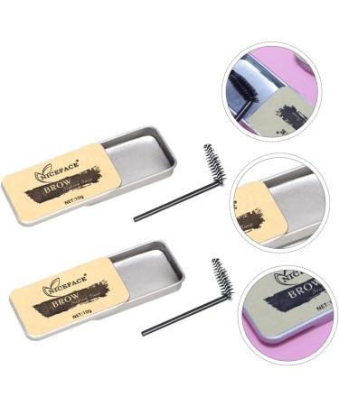 NOLITOY 2 Sets Eyebrow Soap Cosmetic Supplies Eyebrow Cream Brow Shaping Soap Styling Cream Colorless Woman - Buy Online on GoSupps.com