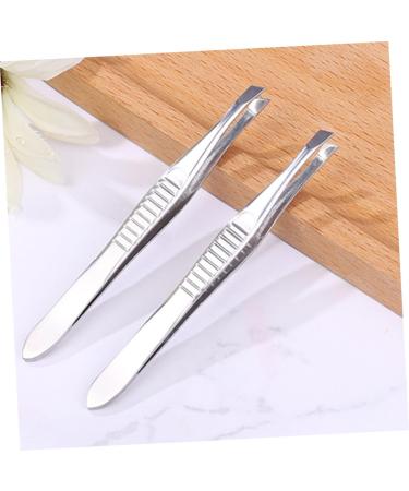 Beaupretty Make Up Tools Makeup Eyebrow tweezer Makeup Tool Bevel Eyebrow Clip Eyebrow clamp Eyebrow Pliers Eyebrow Pliers Makeup Orgnizer - Buy Online on GoSupps.com