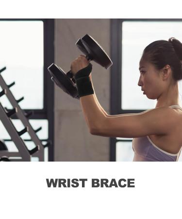 Shop BESPORTBLE Wrist Guards - Elastic Workout Support Brace for Injury Recovery | Weightlifting Thumb Fracture Relief - Buy Online on GoSupps.com
