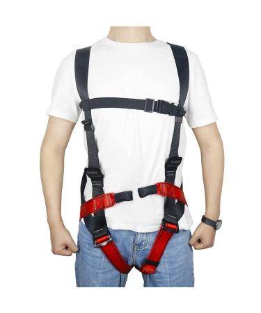 NewDoar Climbing Harness CE Certification Climbing and Rappelling Equipment Full Body Harness Protector Protects Rappelling and Rescue Equipment - Buy Online on GoSupps.com