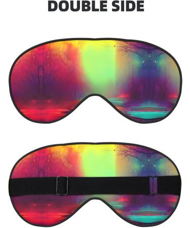 Dream Colorful Soft Sleep Eye Mask Female Breathable Eye Patch Perfect for Travel and Relaxation - Buy Online on GoSupps.com