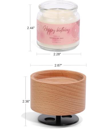 IZIDDO Birthday Candles | Scented Vanilla Music Box Candles | Perfect Happy Birthday Gifts for Women & Girls (3.5oz - Buy Online on GoSupps.com