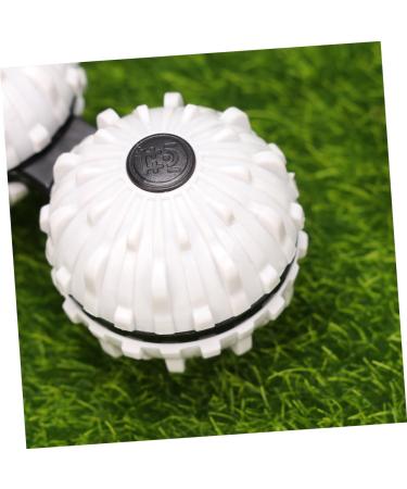 Ultechnovo Decompression Stress Relief Ball - White Massage Ball for Pressure Relief (7.36x3.56cm) - Buy Online on GoSupps.com