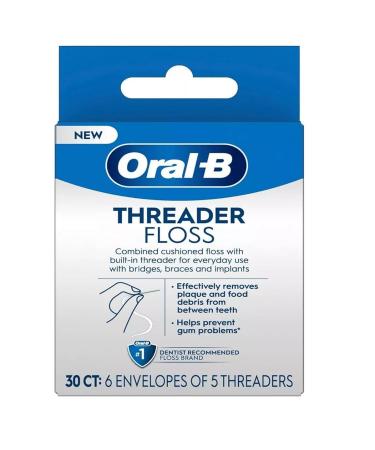 Glide Threader Floss - 30 Single-Use Packets (Value Pack of 12) | Shop Internationally - Buy Online on GoSupps.com