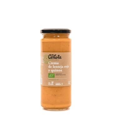 CARLOTA RED LENTIL AND QUINOA SOUP 450ML