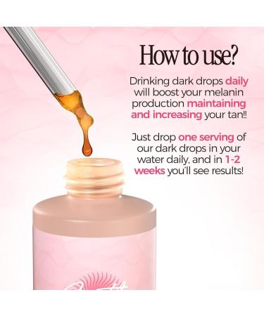  Zegaqae Sunless Tanning Drops To Drink 60 ml. Tanning drops moisturizing tanning oil for body and face natural glow instant tan. - Buy Online on GoSupps.com