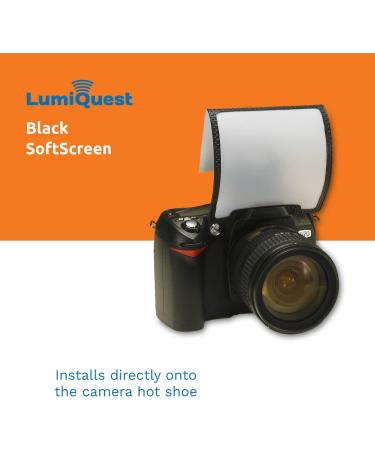 LumiQuest Soft Screen Flash Diffuser for Digital SLR Cameras - Black - Buy Online on GoSupps.com