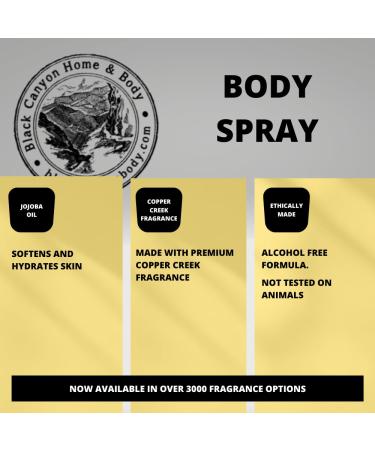 Wild Blackberry Vanilla Scented Body Spray 4 Oz (2 Pack) - Buy Online on GoSupps.com