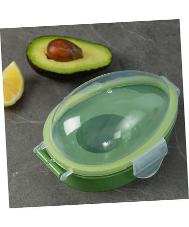 Mikinona 2pcs Avocado Crisper Pickle Fruit Storage Containers for Lids Home Supply Refrigerator Container Box - Buy Online on GoSupps.com