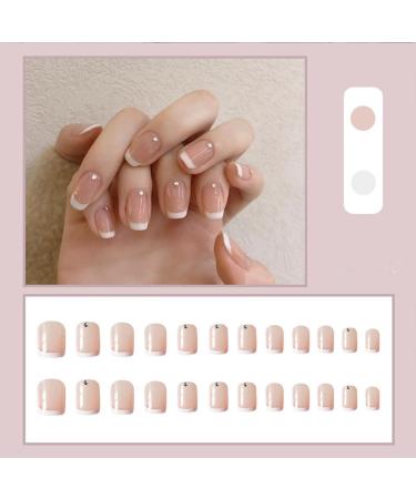 3 Styles False Nail Tips Square Short False Nails Acrylic Stick on Nails Fake Nails Stick on Nails for Women and Girls Nail Art - Buy Online on GoSupps.com