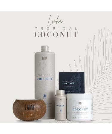 Lana Brasiles | Masque tropical la noix de coco | Hydratation intense pour cheveux tr s secs | 500 g. - Buy Online on GoSupps.com